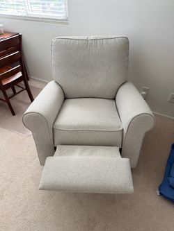 Pottery Barn Kids Comfort Recliner / Swivel Glider – Like New – $295