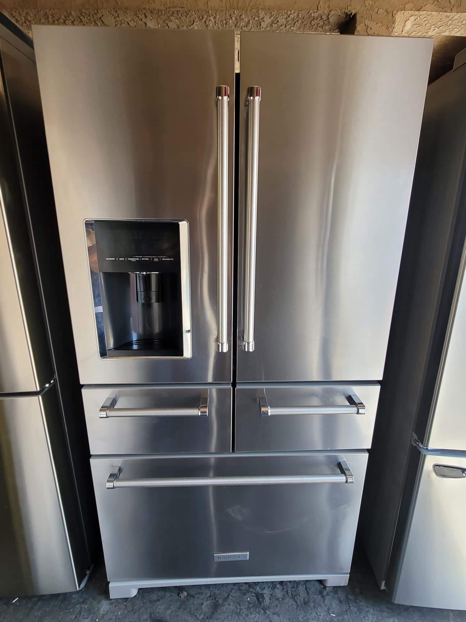 KitchenAid 5 doors Stainless Steel 