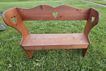 Small Wood Bench