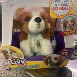 Little Live Pets My Really Real Puppy Beagle Patches, Interactive Toy 60+ Sounds & Reactions Ages 4+