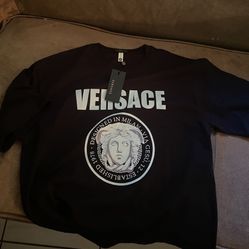 New Versace Men Designer T Shirt 