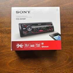 Sony DSX-A410BT Digital Media Player