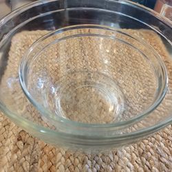 PYREX MIXING BOWLS /NESTING BOWLS 
