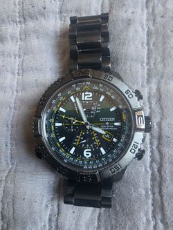 Citizen eco drive radio controlled watch