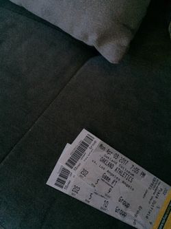 A's Tickets