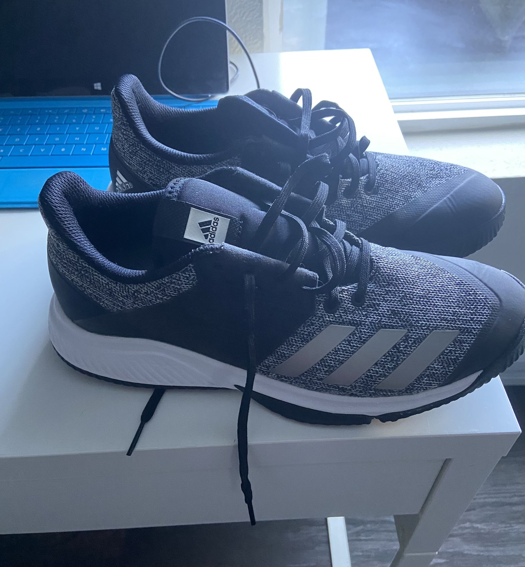 Adidas Women’s  Silver Gray Black crazyflight Shoes