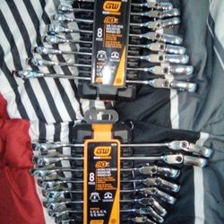 GearWrench Flex Head Ratcheting Wrench Set (Brand New In Original Packaging)