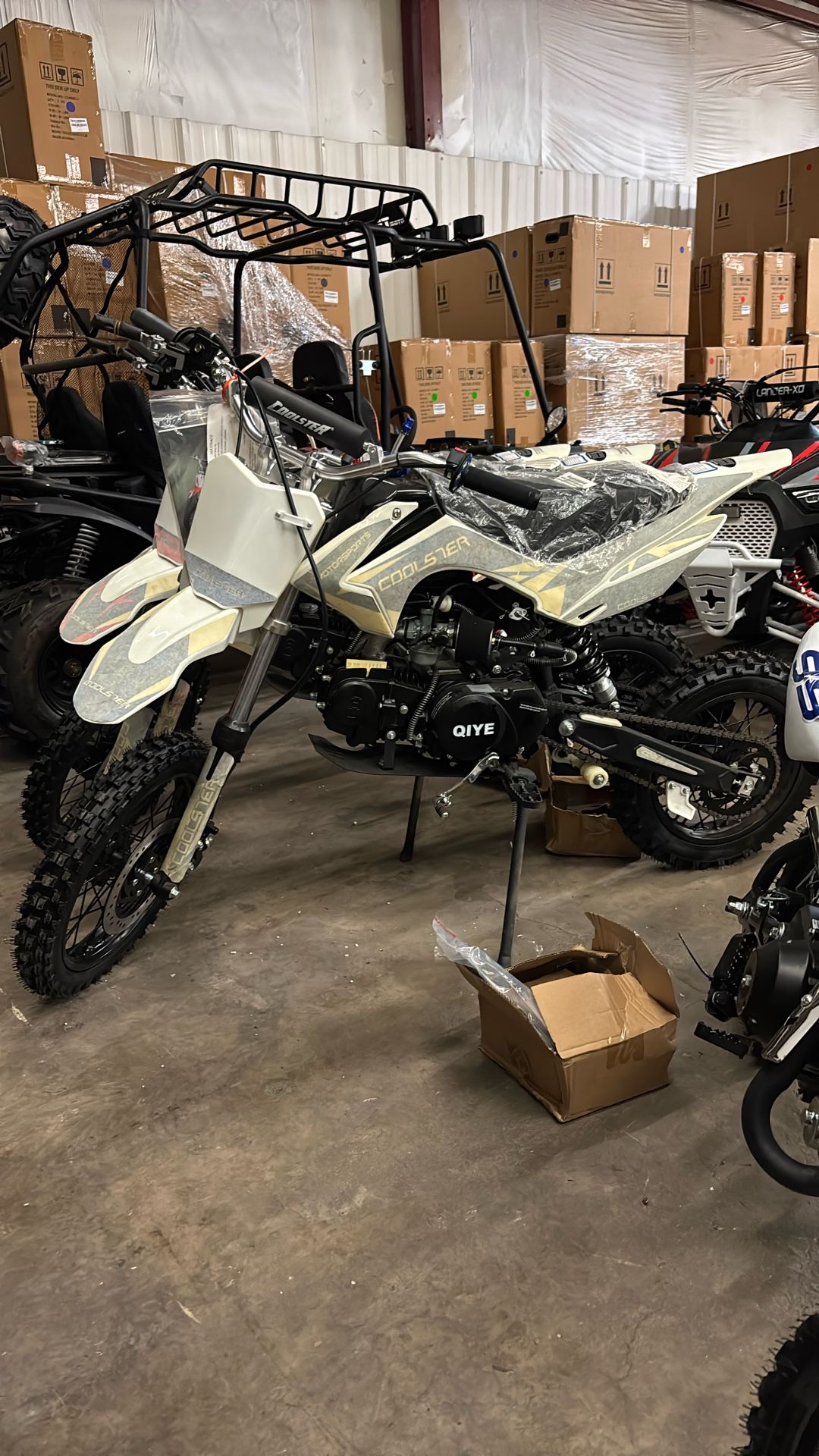 Coolster XR125 Youth Dirt Bike 4 Speed Semi Auto Clutchless