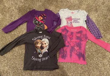 Toddler Girls 4T shirt lot