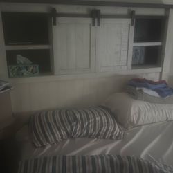 Queen Bed With Mattress Available 