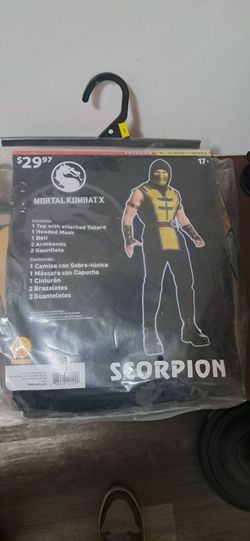Mortal Kombat X Scorpion Halloween Costume