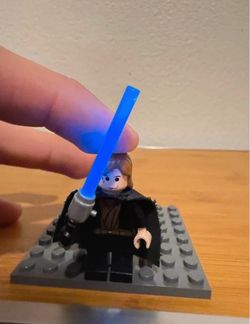 LEGO Star Wars Anakin Skywalker light-up lightsaber minifigure SW0121 7257