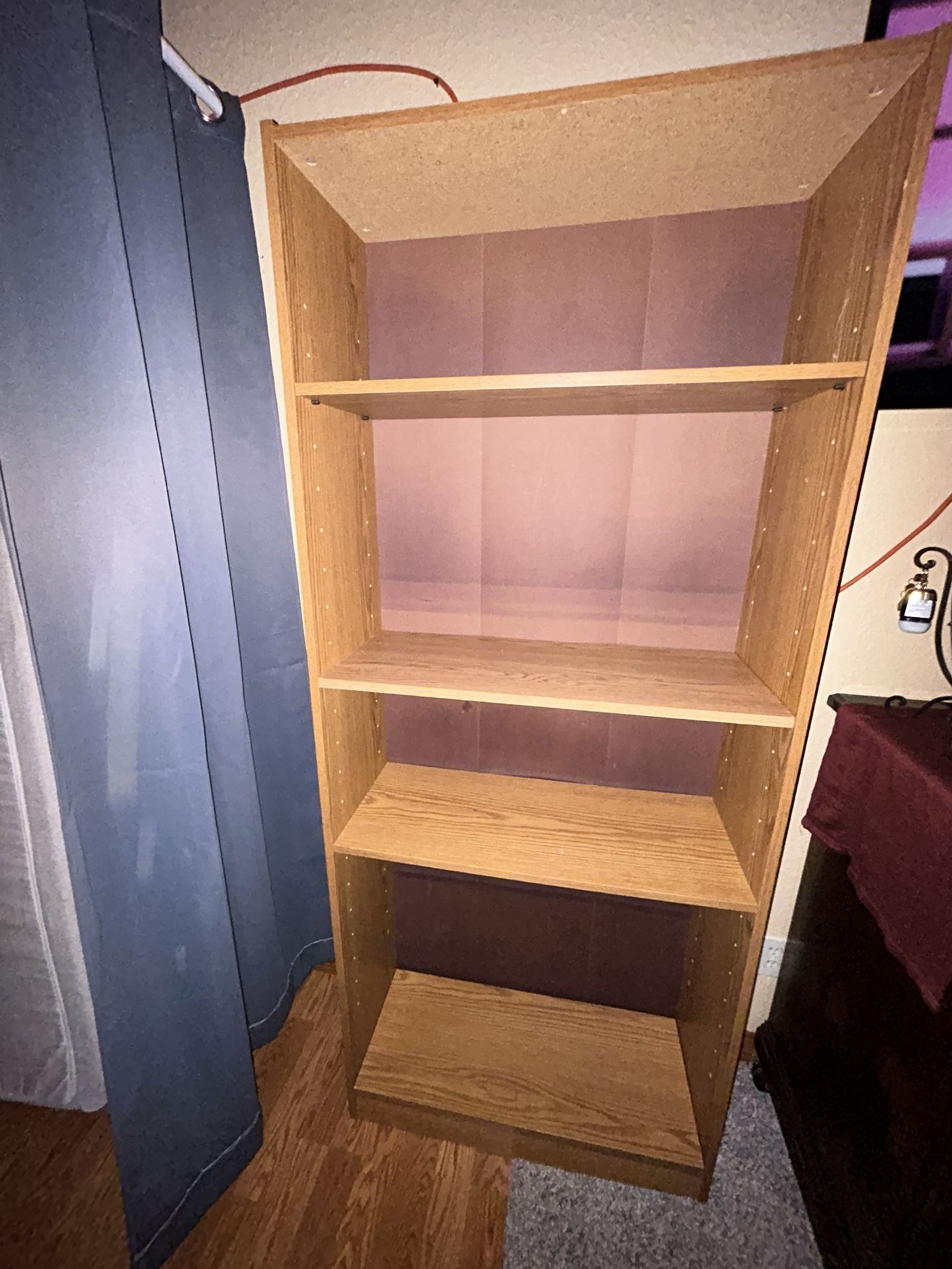 Bookshelves, I have 2 available 71” H. 30” W 12”D