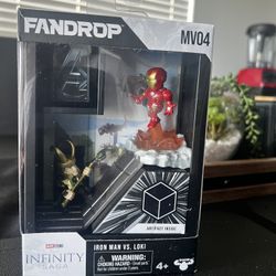 2025 Disney FANDROP lron Man Vs. Loki Marvel Action Figures MV04 Moose Toys NIB