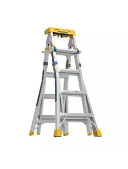Werner Aluminum Multi-Position Ladder