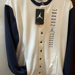 Jordan Button Up Long Sleeve Shirt