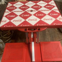 Coca-Cola Picnic Table For Adults, Folding