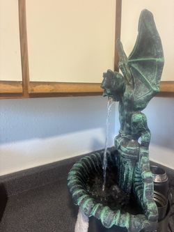 Gargoyle water fountain Gargoyle water fountain