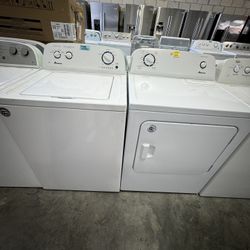 Amana Set Washing Machine & Electric Dryer 