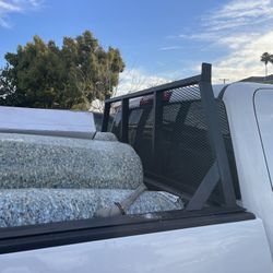 Back window protection, protect the cab