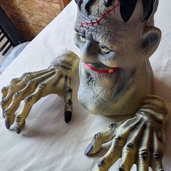 Frankenstein halloween decor