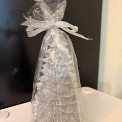 A New Snow Tree Candle 