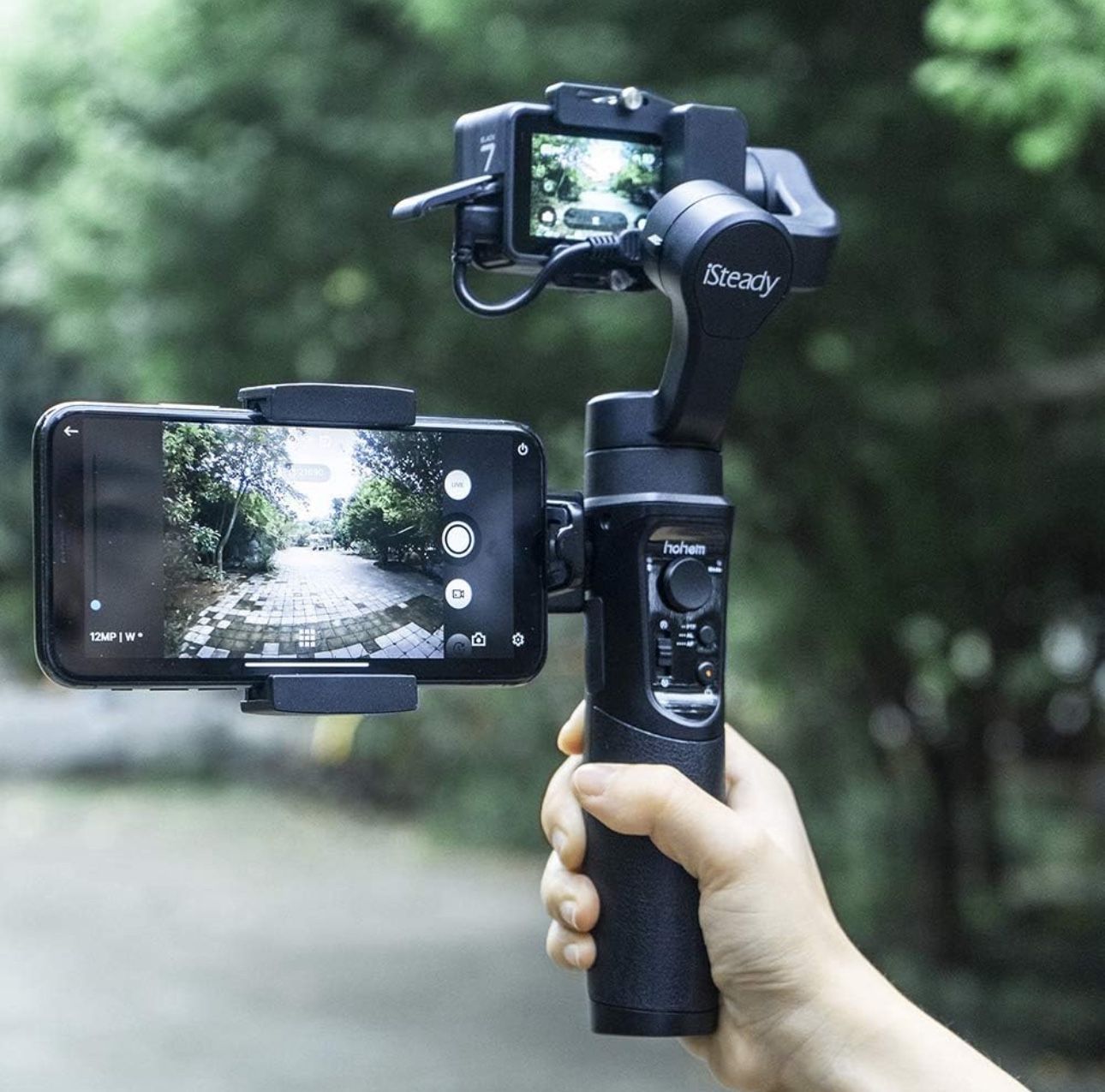 Hohem 3 Axis Gimbal Stabilizer for Gopro Hero 13/12/11/10/9