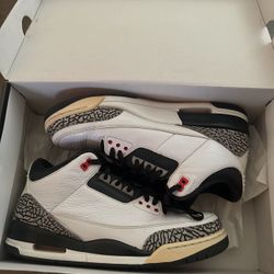 Jordan 3 Retros Infrared White And Black