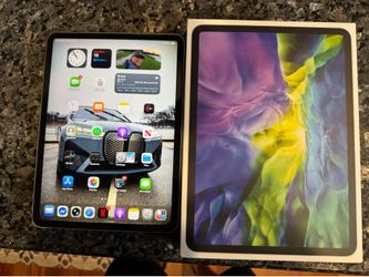 Apple iPad Pro 11" 2nd Gen 128GB Silver MY252LL/A WiFi Only Like New