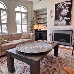 Restoration Hardware coffee table