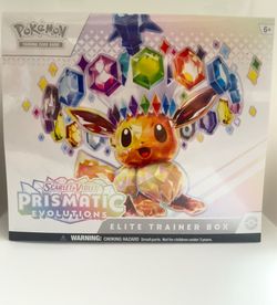 Scarlet and Violet Prismatic Evolutions ETB