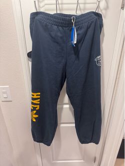 Adidas Originals HYC City-Wide Sweatpants – Navy/Gold – XL – NWT