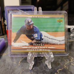 2007 Upper Deck Ricky Weeks Card Number 235