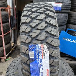 4 New Tires Installed/ 4 Llantas Nuevas Instaladas 31/10.50/15 Atlander MT Tires