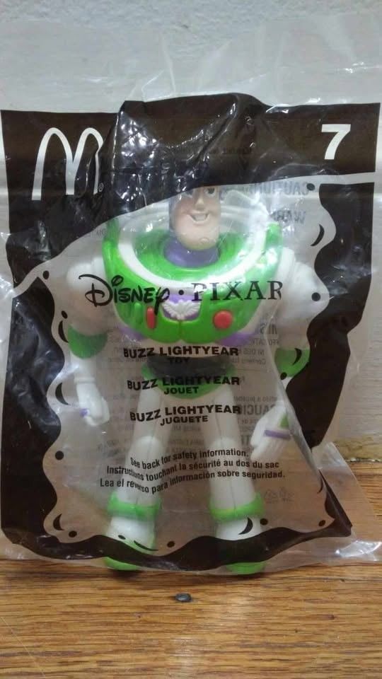 Toy Story Buzz Lightyear McDonald's Happy Meal Toy 2005 Disney #7 Still In Package.