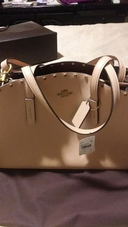 Coach purse, practically new never used