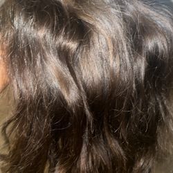 Super Soft Human  Hair Bang Wig: Brazilian Hair 