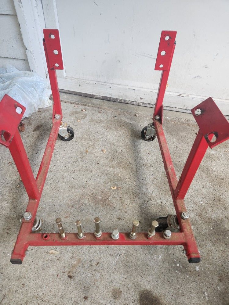 Rolling Cradle Engine Stand. Heavy Duty 30 obo