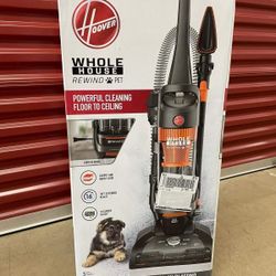 HOOVER WindTunnel 2 Whole House Cord Rewind Bagless Pet Upright Vacuum with HEPA Media Filtration