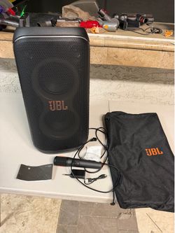 JBL PartyBox 120 Portable Party Speaker with Wireless Microphone USED $250