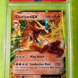 POKEMON PSA 8 NM-MT 2016 XY Evolutions Charizard EX 12/108 Ultra Rare
