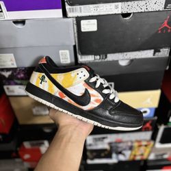 Nike SB Dunk Low Tie-Dye Ray Gun Black size 8.5 USED