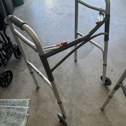 Medical Walker And Crutches