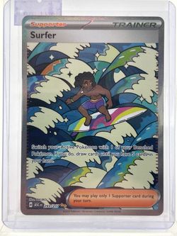 Pokémon TCG Ascended Heroes Surfer 293/217 Holo English
