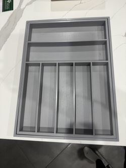 Expandable Bamboo Kitchen Drawer Organizer