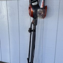 Shark Rocket Ultra-Light Corded Bagless Vacuum for Carpet and Hard Floor Cleaning with Swivel Steering (HV301), Gray/Orange