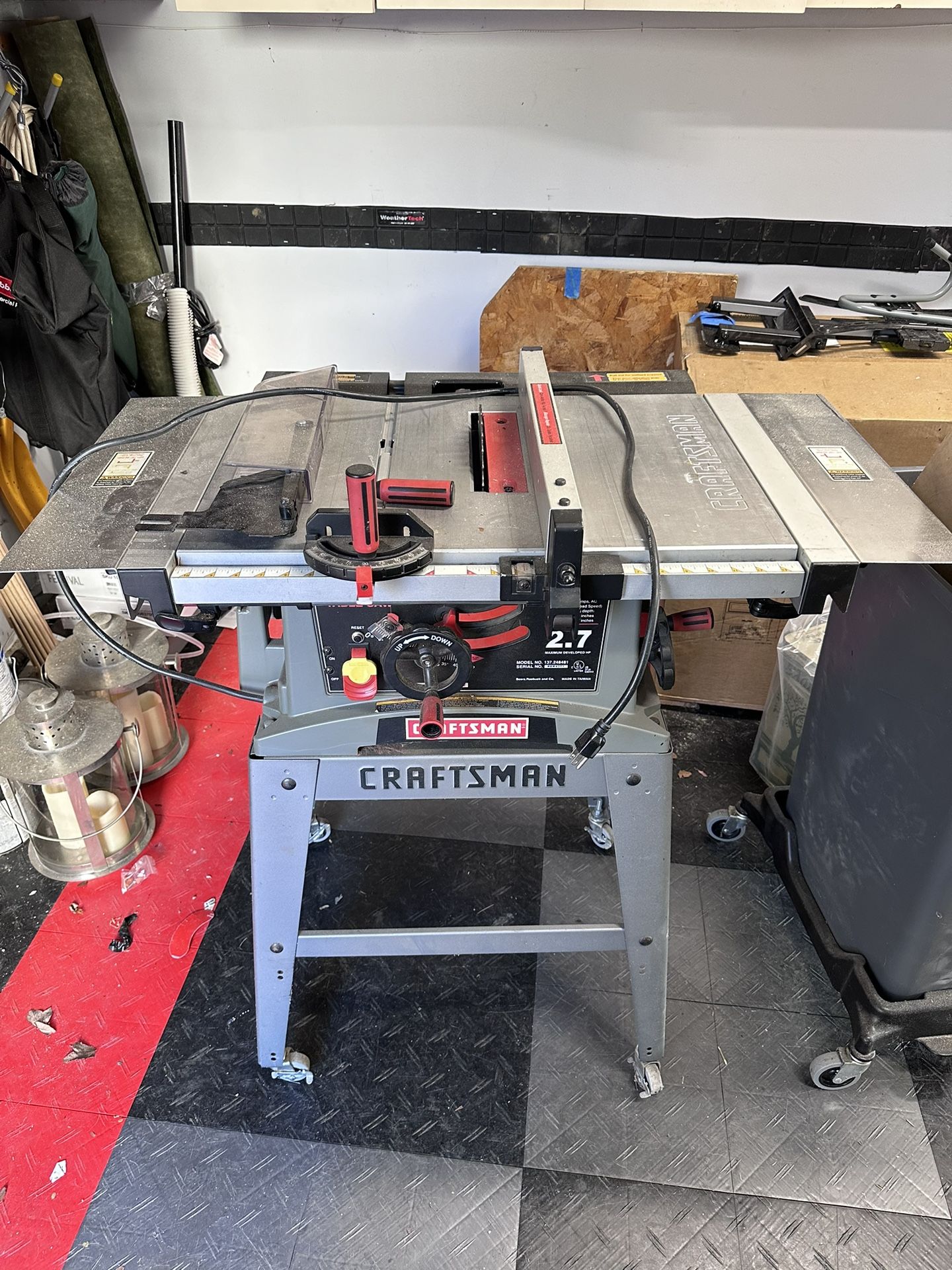 Table Saw 10’’ With Stand