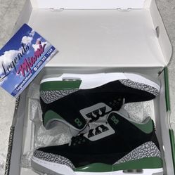 Jordan 3 Pine Green 
