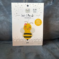 New Bee Felt Friends Ornament Kit By Needle Creations Decoration Hobby Lobby