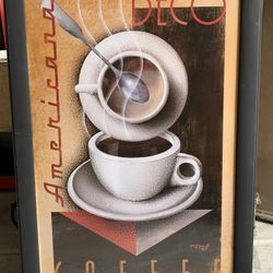 Coffee Deco Print 36 X48